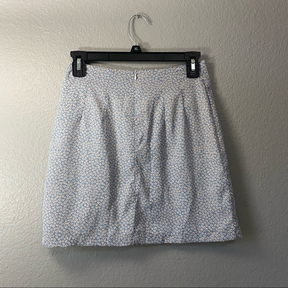 **SOLD ON CUR TSY princess polly fionn mini skirt in blue - Picture 3 of 4